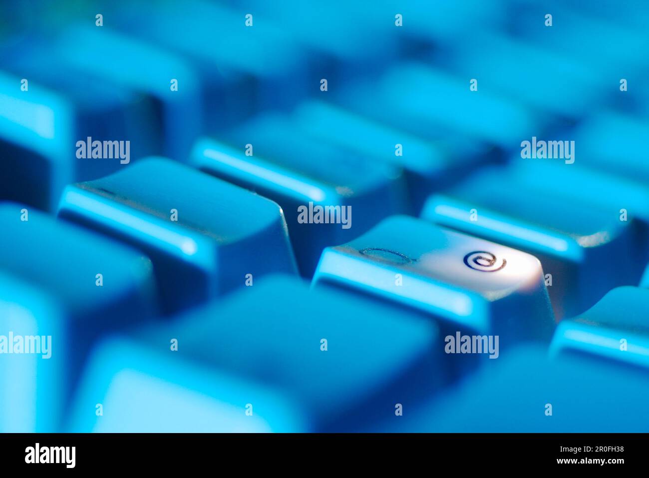 Keyboard,Appel,@ sign Stock Photo