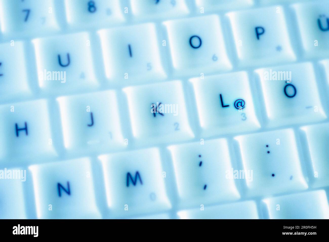 Keyboard,Appel,@ sign Stock Photo
