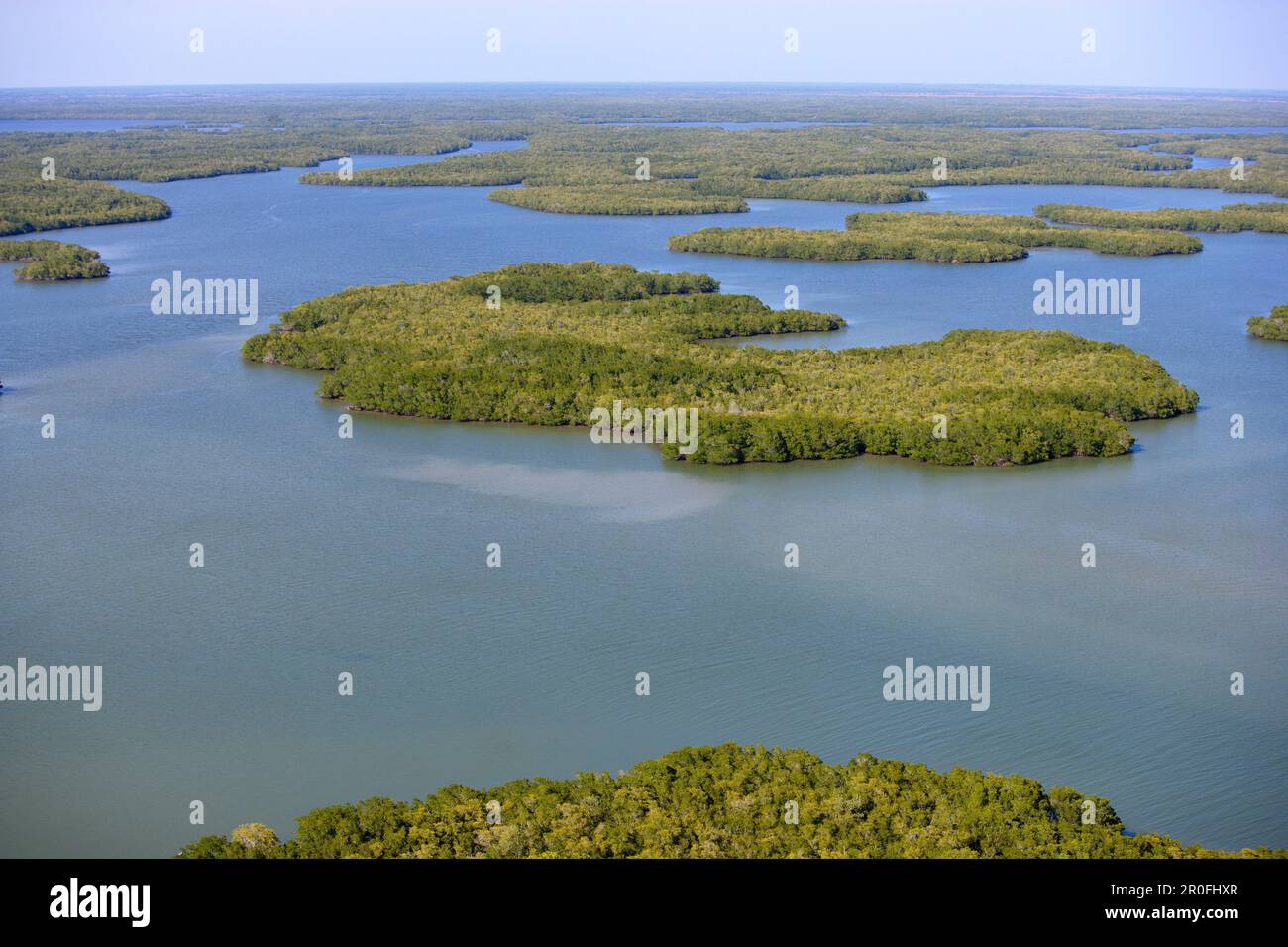 Aerial of 10000 Islands National - Aerial Of 10000 Islands National Wildlife Refuge Florida Usa 2R0FHXR 