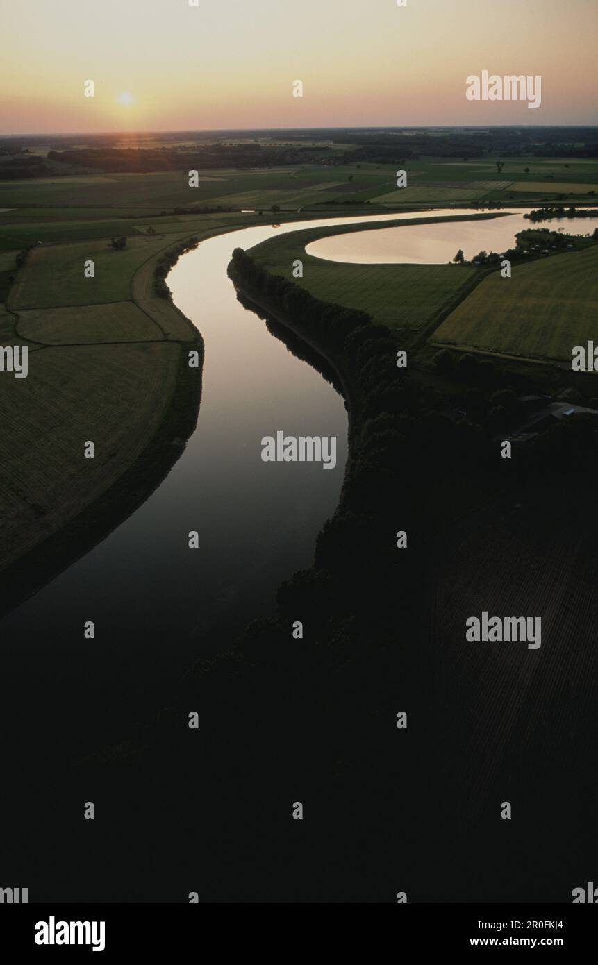 Hanover River Loops of Leine River, Hanover, Germany Stock Photo - Alamy