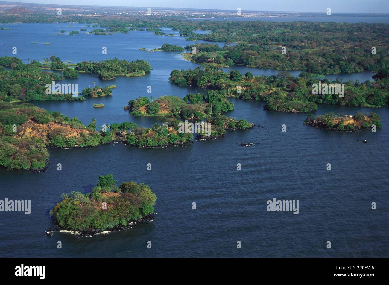 Aerial Photo of Las Isletas, Archipelago near Granada, Lake Nicaragua,  Nicaragua, Central America Stock Photo - Alamy