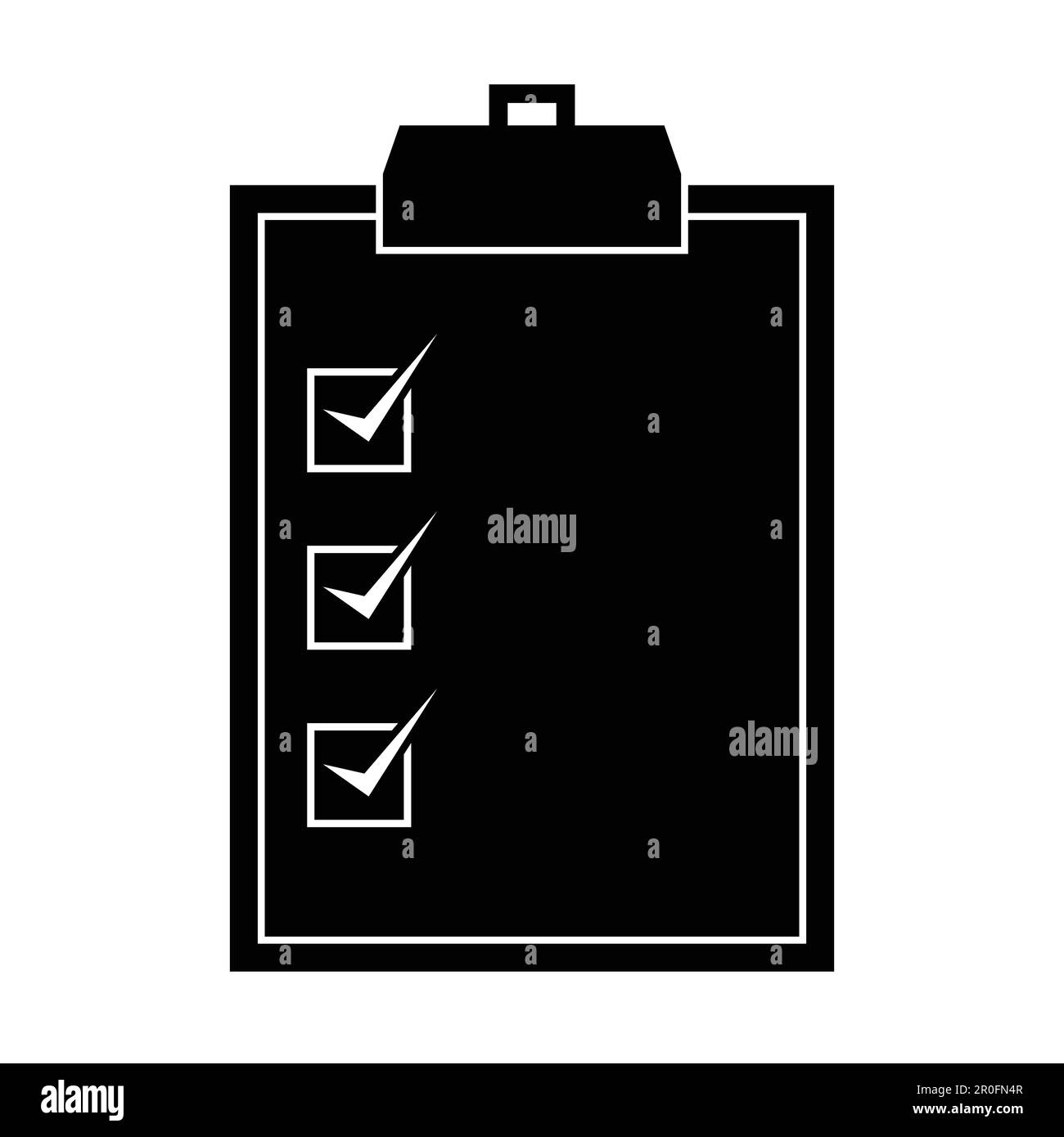 Checklist icon. Vector graphic illustration. Suitable for website ...