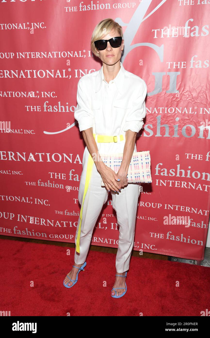 New York, USA. 08th May, 2023. Megan Key Campos walking the red carpet at Fashion Group