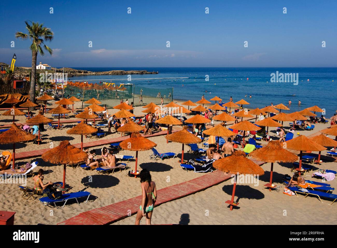 Griechenland Zakynthos Agios Nikolaos beach bar Stock Photo Alamy