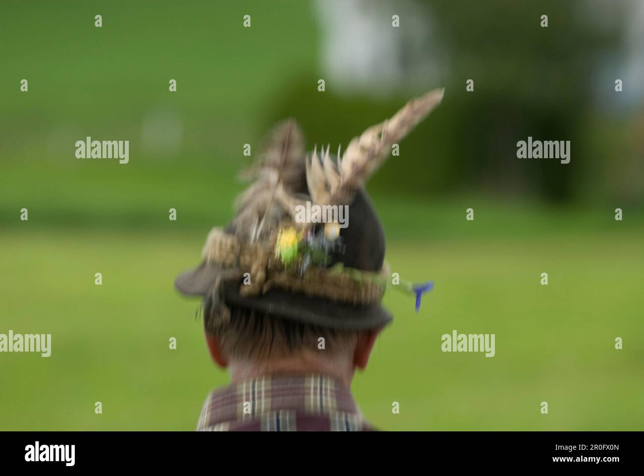 With a hat with feathers photo hi-res stock photography and images - Alamy