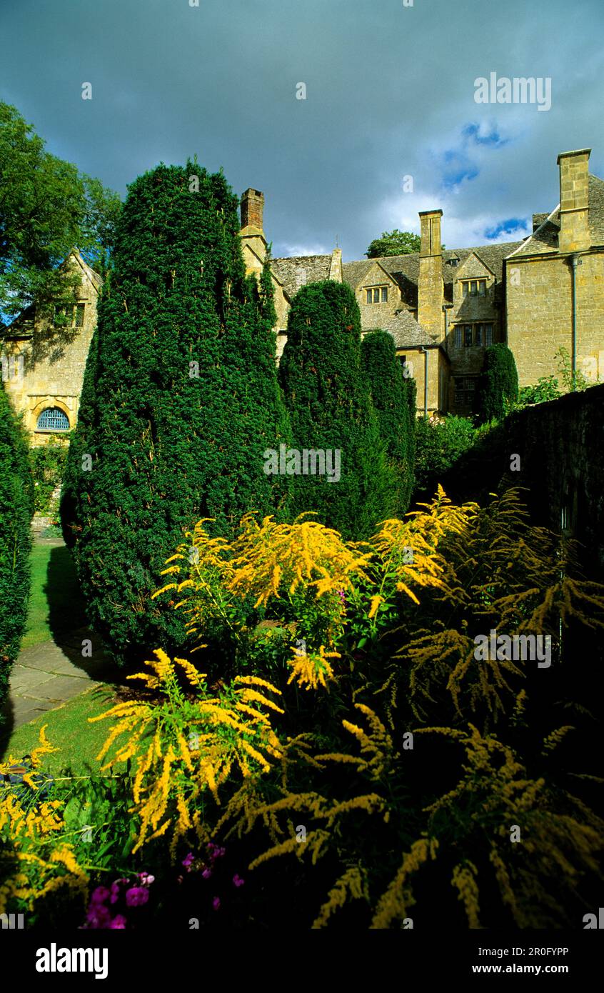 Europe, Great Britain, England, Gloucestershire, Snowshill, Cotswolds, Snowshill Manor Stock Photo