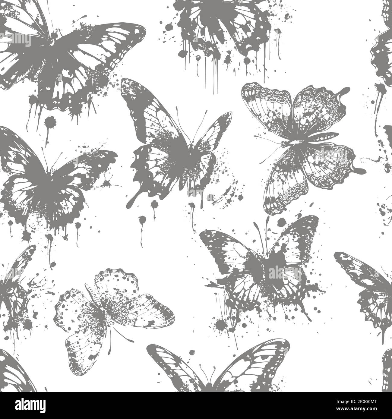 Elegant celestial seamless pattern with herbs. Boho magic background ...