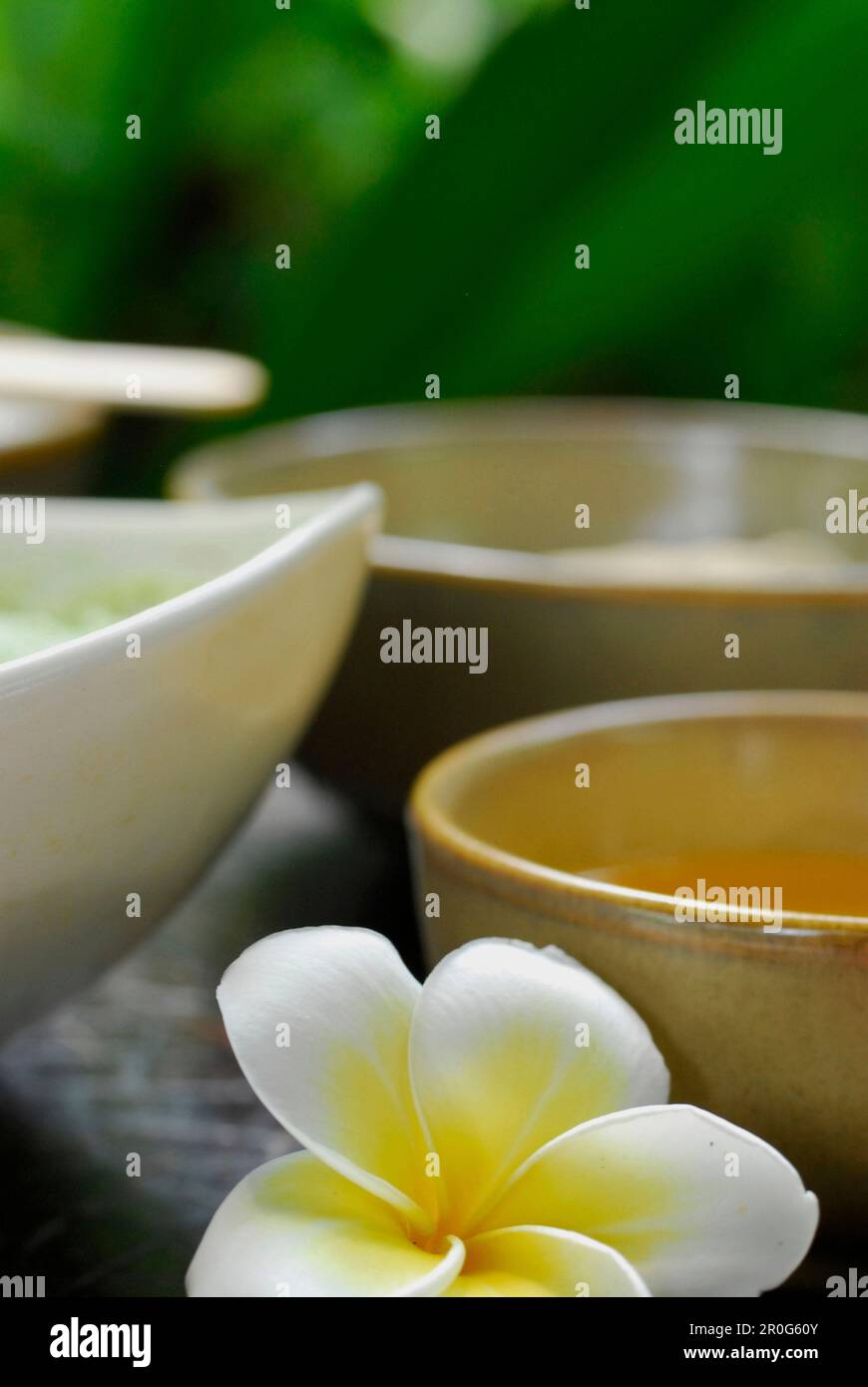 Detail of the spa at the Amankila Resort, Candi Dasa, Eastern Bali, Indonesia, Asia Stock Photo