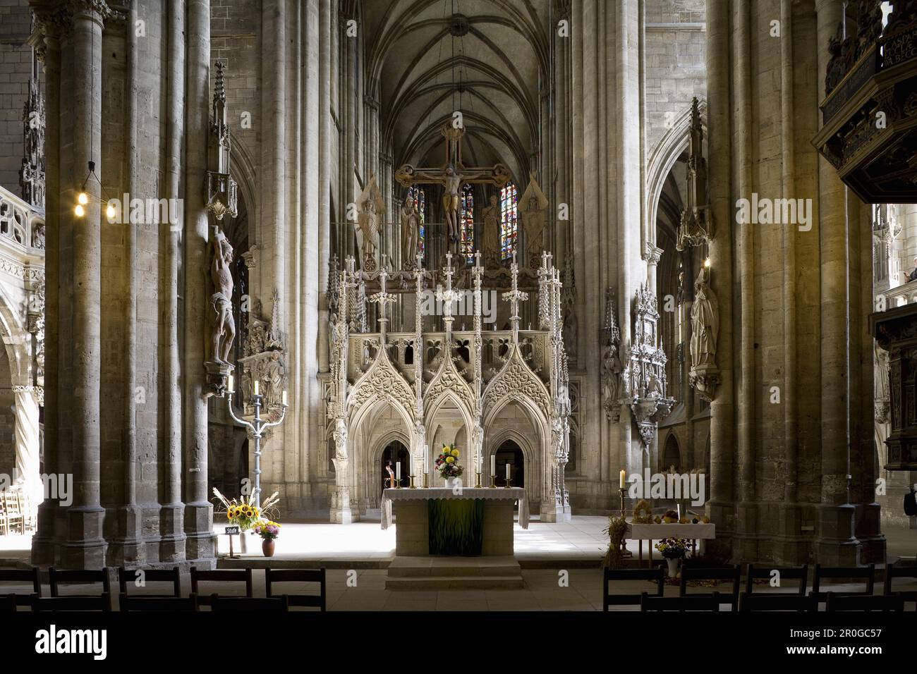 Cathedral 10セット 1/42 Gothic Cathedral Cross-section Assembly Model(40999PCS)|Letbricks