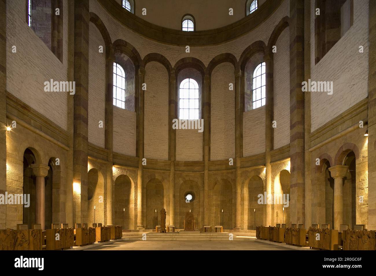 Speyer cathedral, Imperial Cathedral Basilica of the Assumption and St Stephen, UNESCO world cultural heritage, Speyer, Rhineland-Palatinate, Germay, Stock Photo
