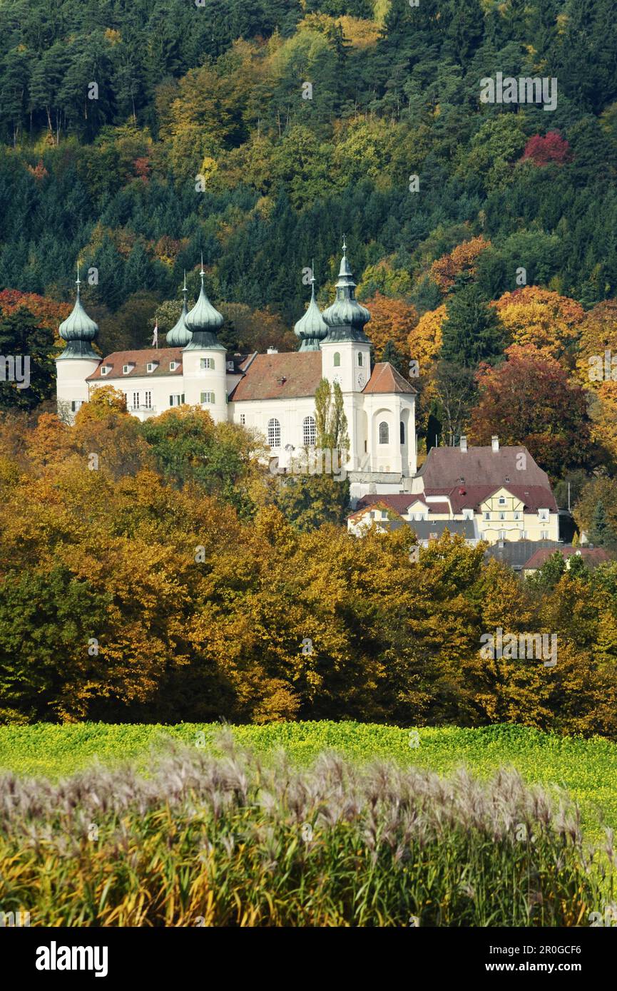 Artstetten Castle, Artstetten-Poebring, Wachau, Lower Austria, Austria Stock Photo