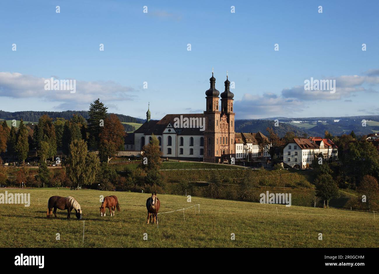 Abbey of Saint Peter in the Black Forest, St. Peter, Baden-Wurttemberg, Germany Stock Photo