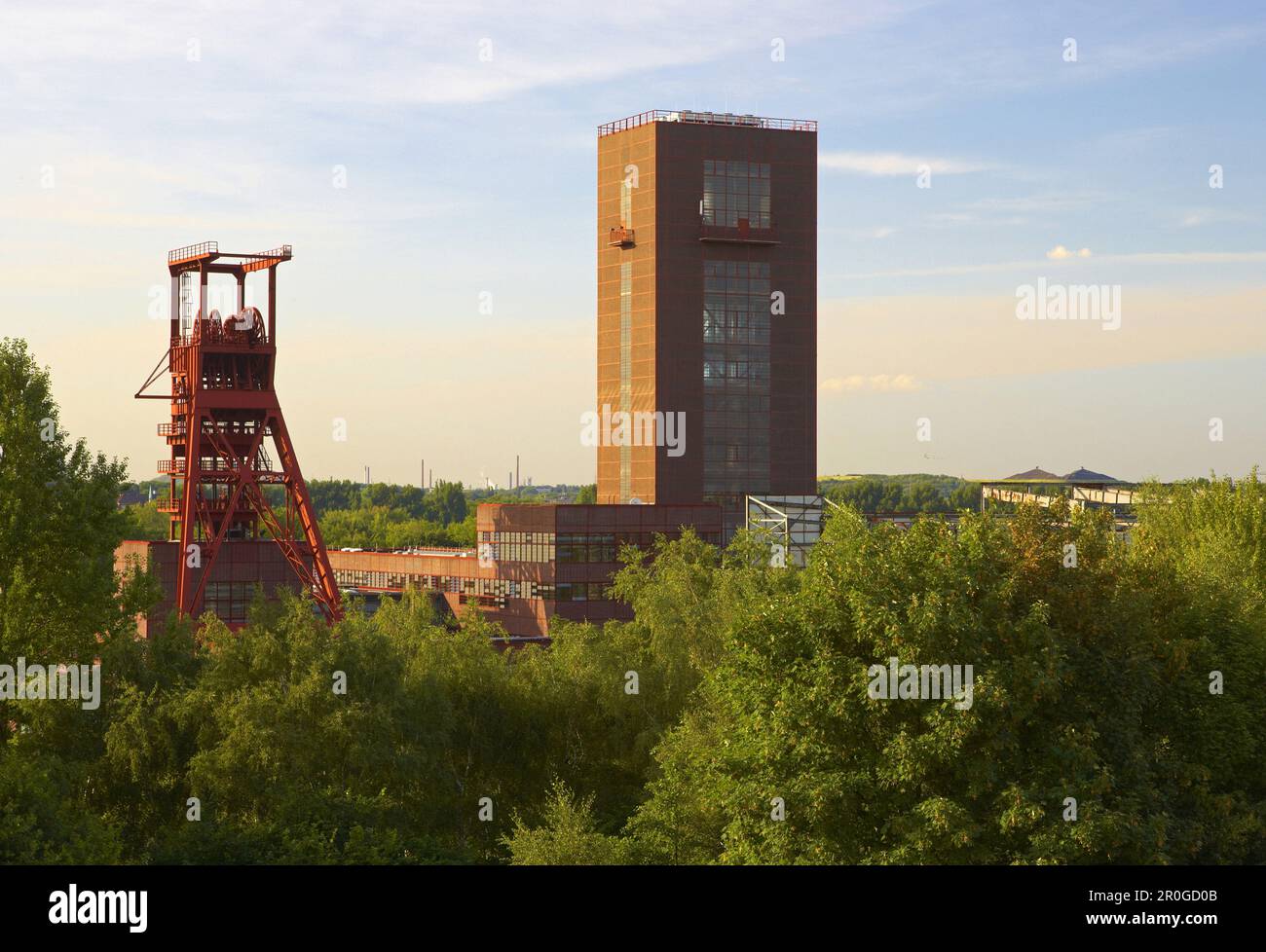Nordstern Colliery Winding Tower In Gelsenkirchen, North Rhine Westphalia Germany Image606238314