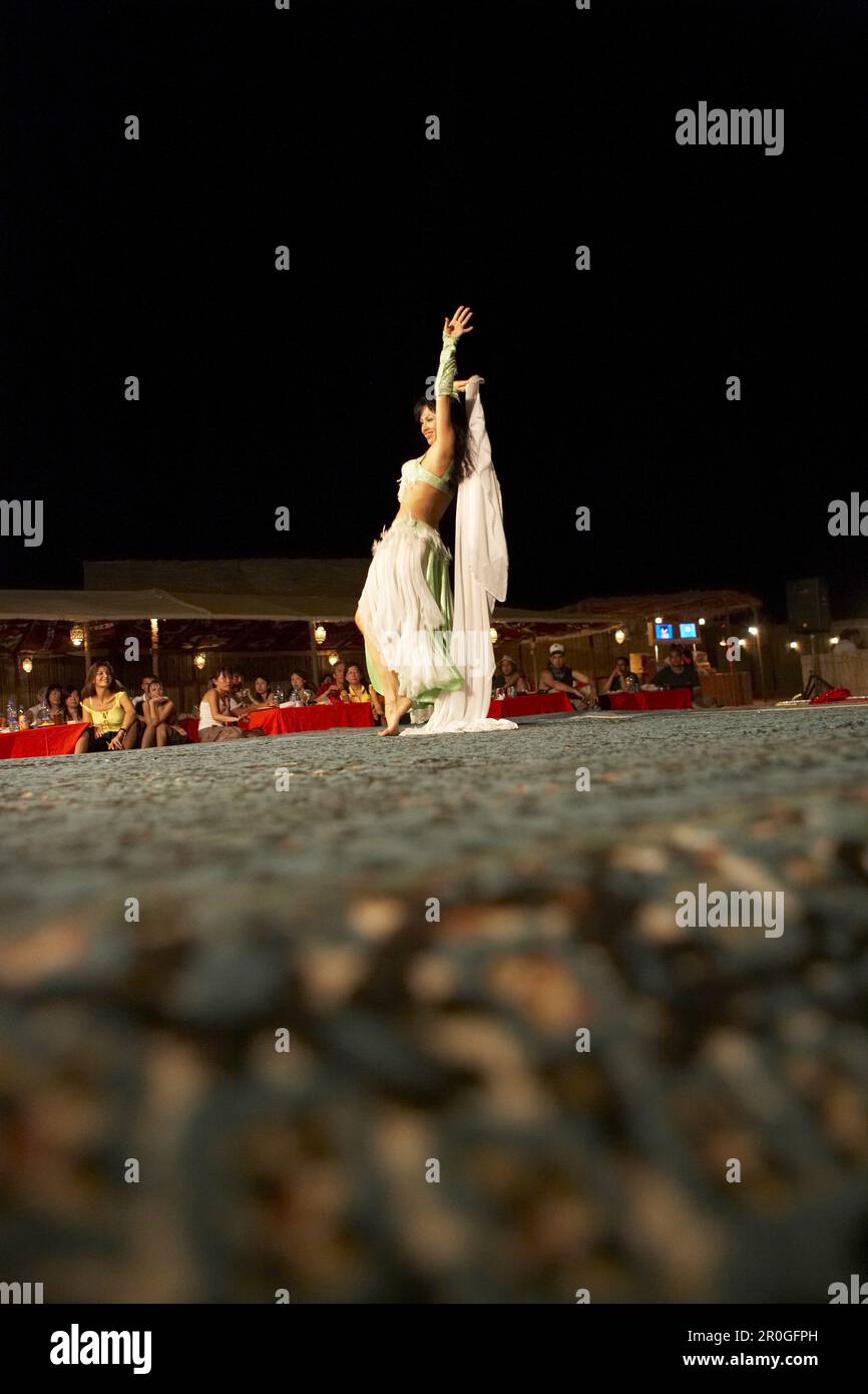 Belly dancer, Dubai, United Arab Emirates Stock Photo