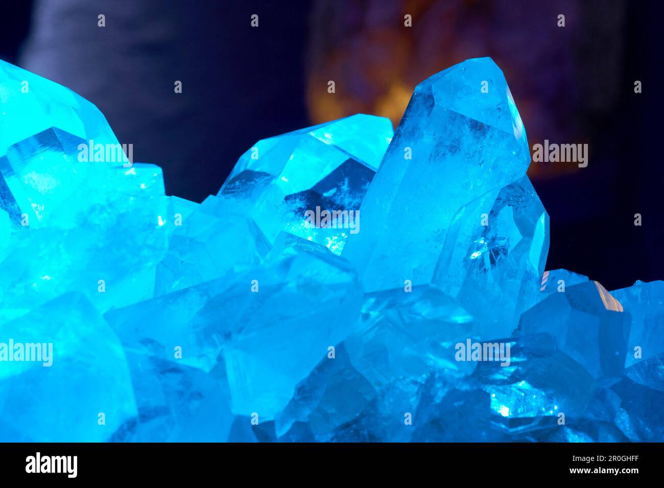 Mountain crystal, German Gemstone Museum, IdarOberstein, Hunsrueck