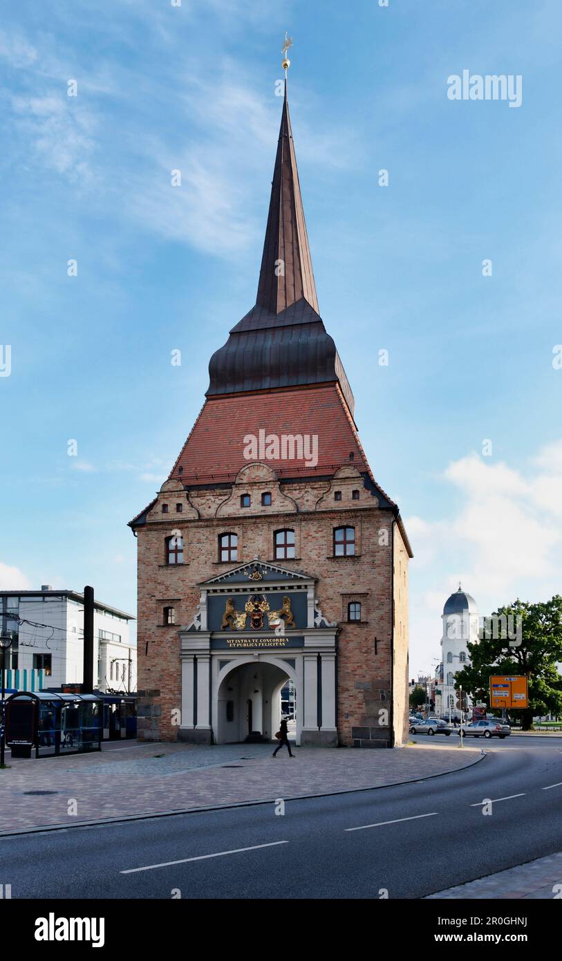Stone Gate Rostock Stone Gate, Hanseatic city of Rostock, Mecklenburg-Vorpommern, Germany ...