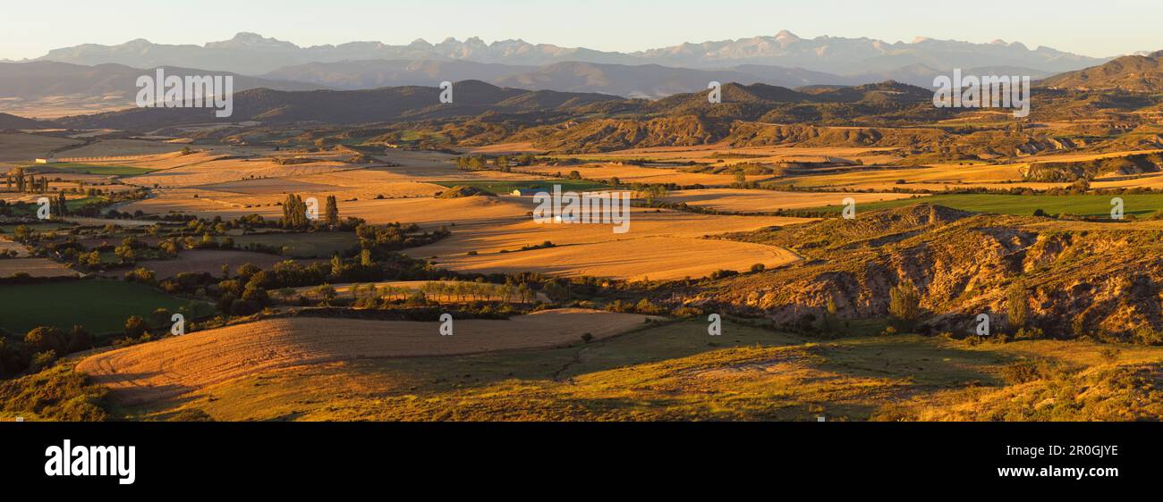 Sierra San Juan de la Pena, Zaragoza, Aragon, Spain Stock Photo