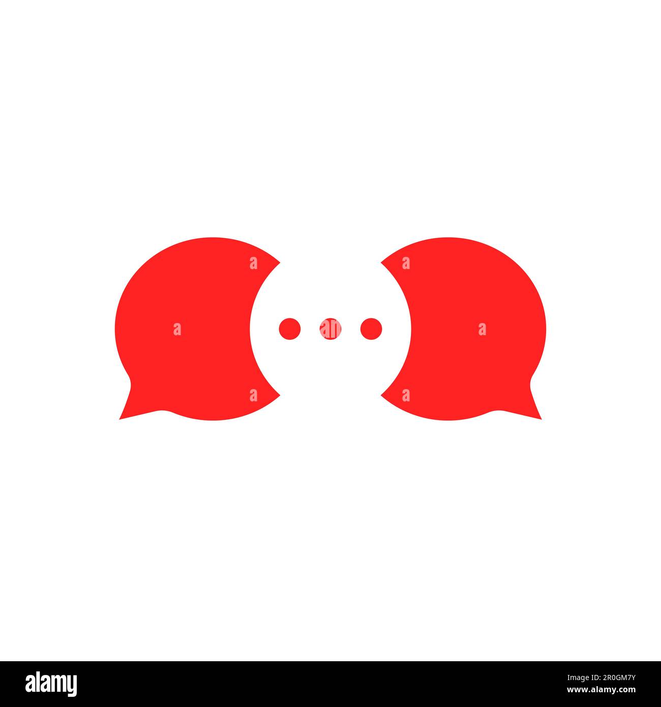 Private chat icon Cut Out Stock Images & Pictures - Alamy