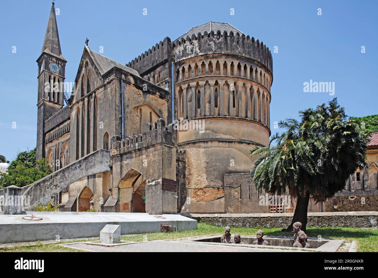 Angelican cathedral, Stonetown, Zanzibar City, Zanzibar, Tanzania, Africa Stock Photo