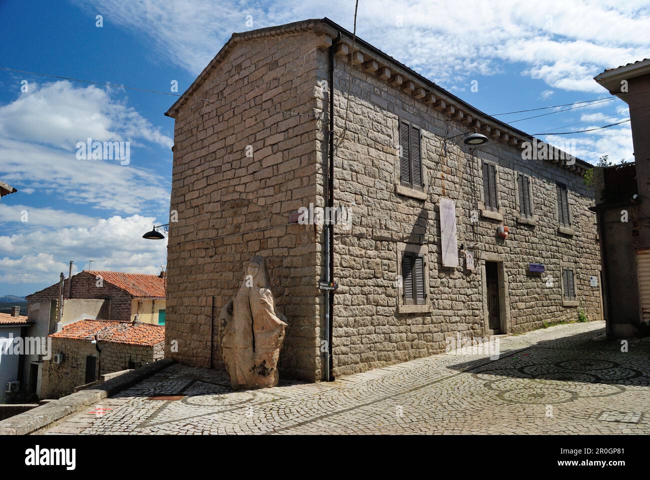 The ancient medieval village of Aggius Stock Photo - Alamy