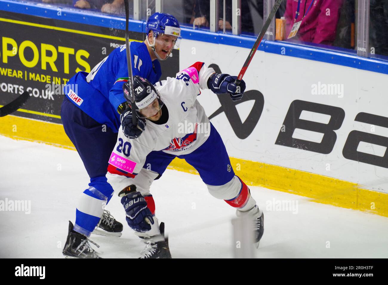 IIHF - Gallery: Italy vs Great Britain - 2023 IIHF Ice Hockey World  Championship Division I Group A