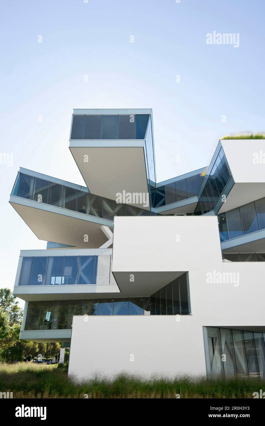 Exterior view of the administrational building, Allschwil, Basel ...