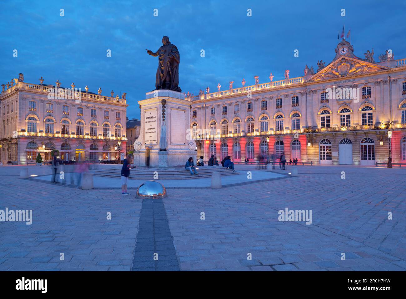 La Place Stanislas in Nancy, Unesco World Cultural Heritage, Meurtheet