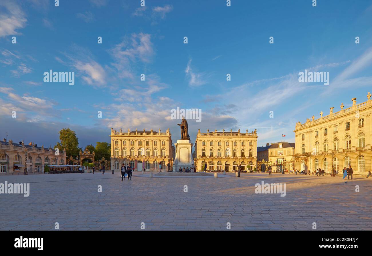 La Place Stanislas in Nancy, Unesco World Cultural Heritage, Meurtheet