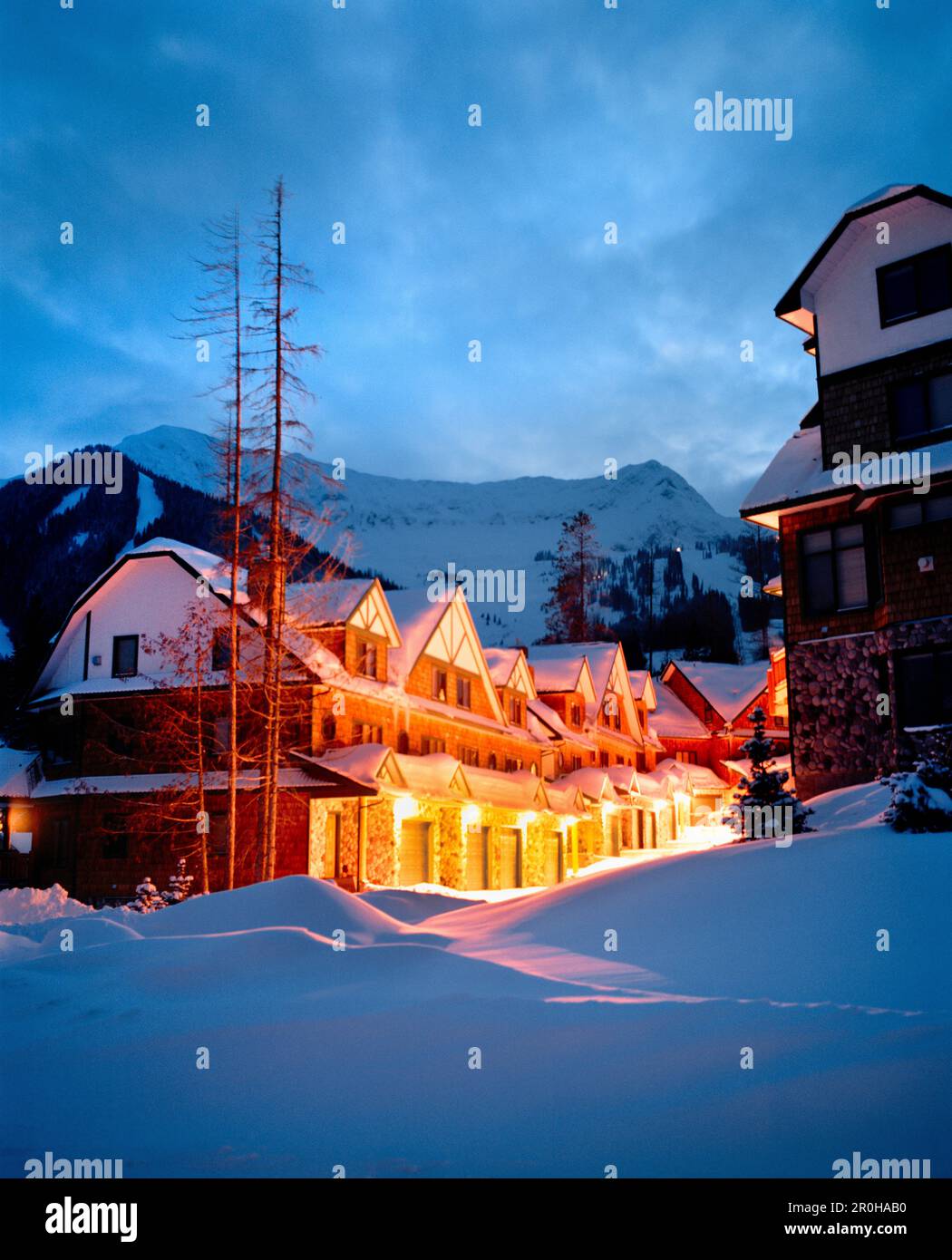 CANADA, Lizard Creek Lodge at Fernie Alpine Ski Area Stock Photo - Alamy