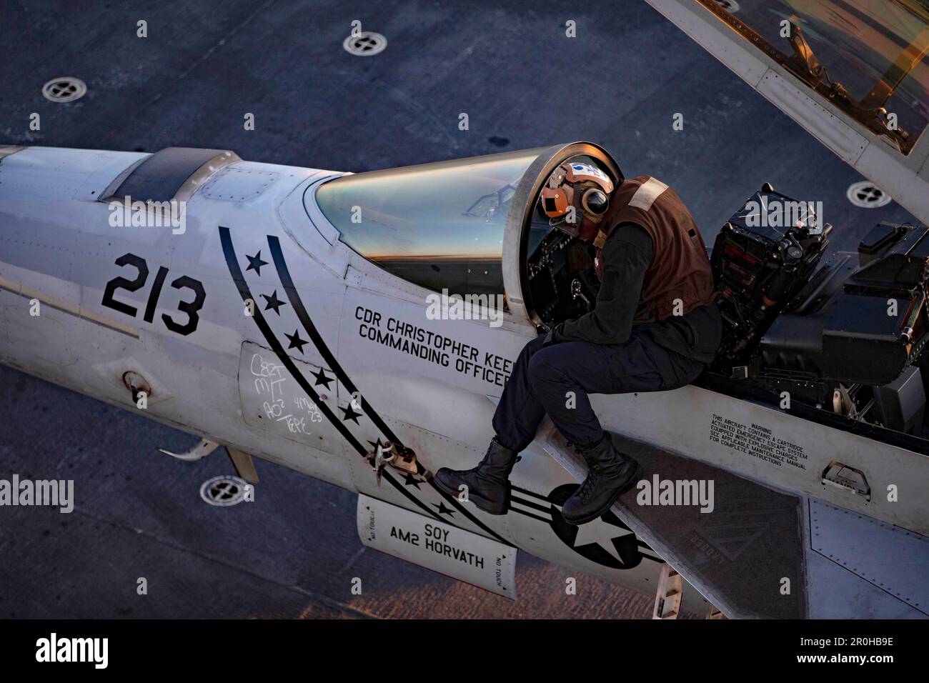 Aviation Electronics Technician Airman Robinson Michel, from