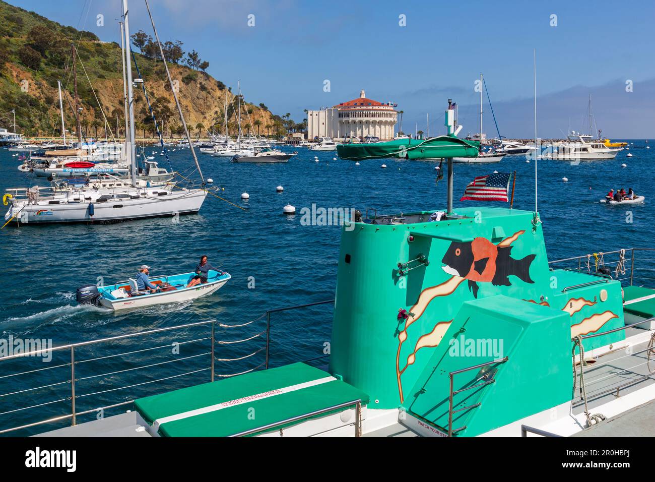 Submersible, Green Pier, Avalon City, Catalina Island, Southern