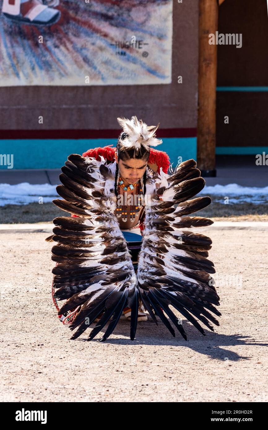 Traditional Zuni Dancing at Indian Pueblo Cultural Center in