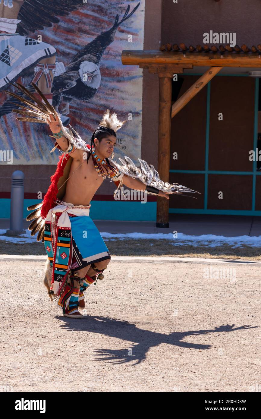 Traditional Zuni Dancing at Indian Pueblo Cultural Center in