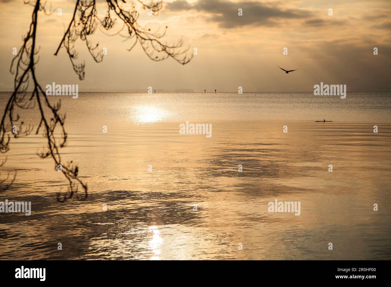 Reflected setting sun hi-res stock photography and images - Alamy