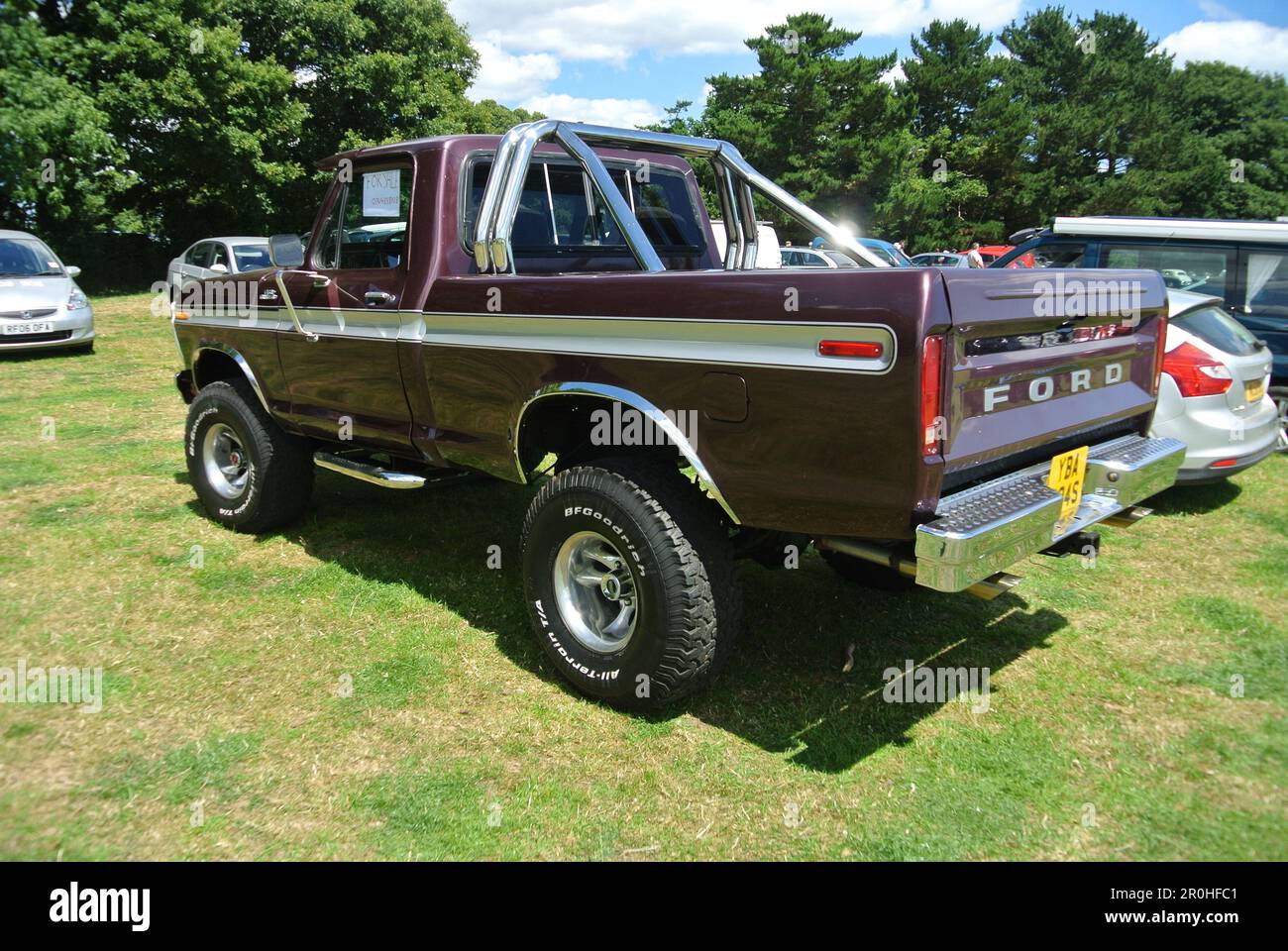 A 1978 Ford F-150 Ranger pickup truck parked on display at the 47th ...