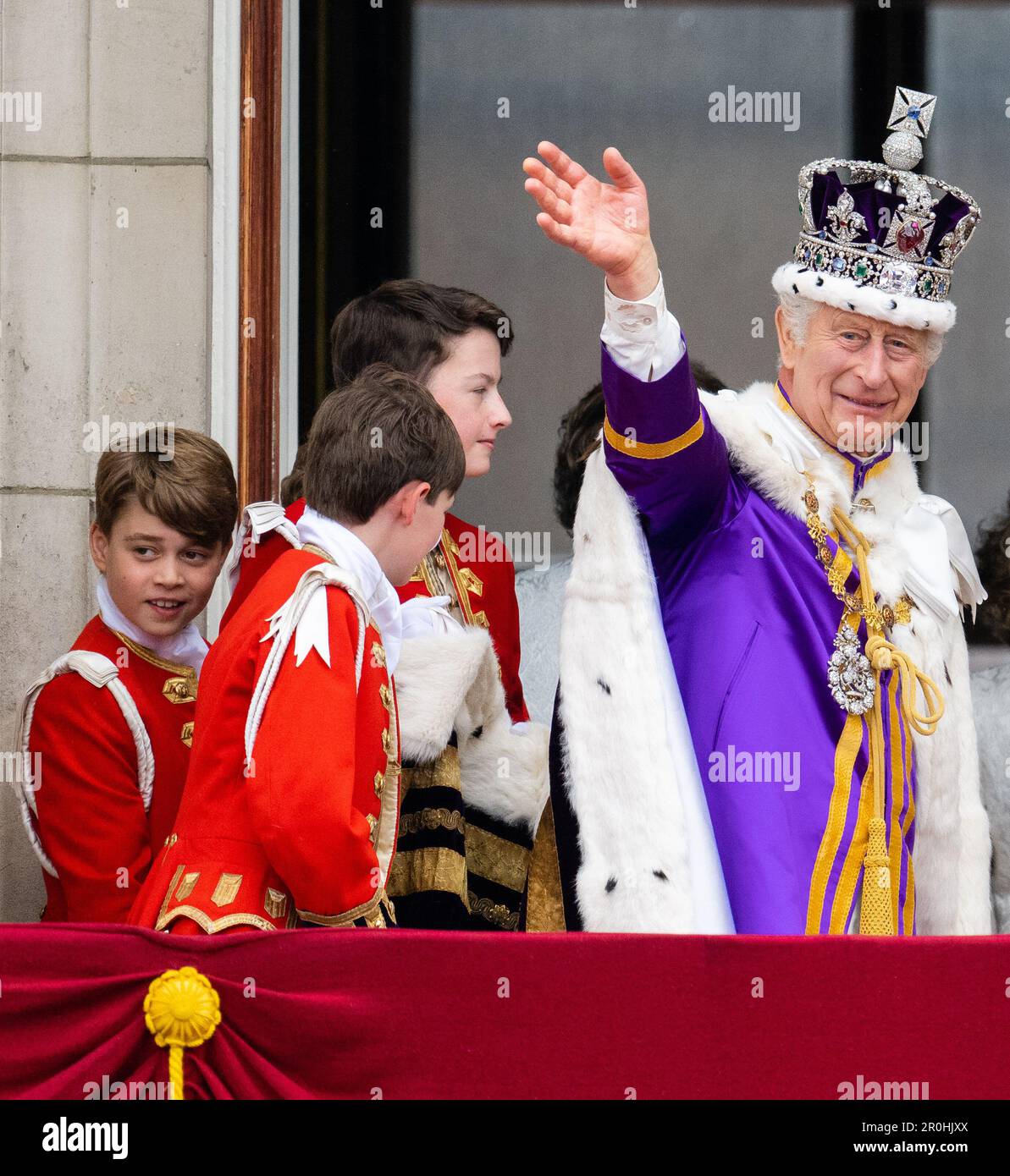 London, England. UK. 06 May, 2023. King Charles III, wearing the