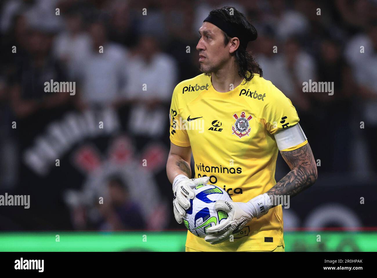 O melhor goleiro do Corinthians 2023, ao seu lado está Cássio nessa fo