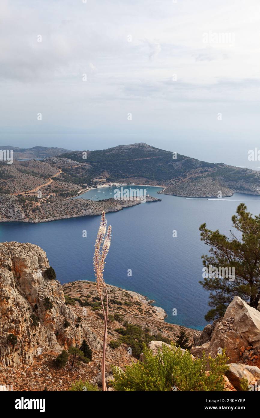 Panormitis Monastery, Symi, Dodecanese, South Aegean, Greece Stock Photo