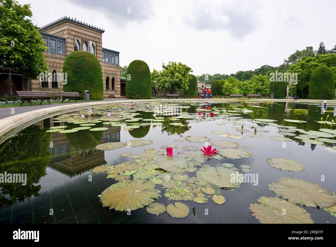 Wilhelma, botanical garden, Stuttgart, Baden-Wuerttemberg, Germany ...