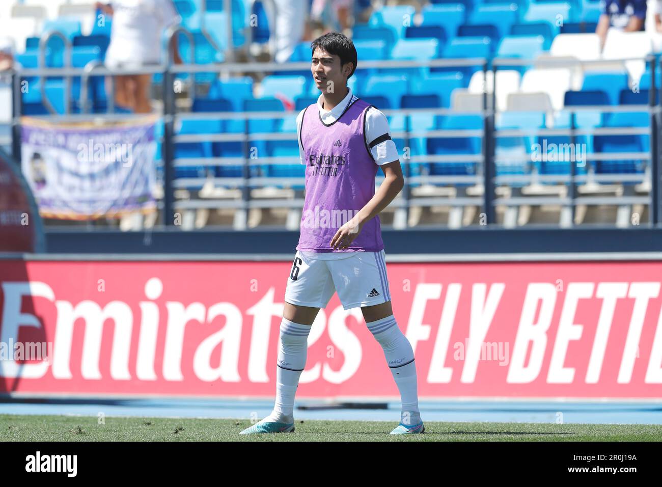 Madrid, Spain. 7th May, 2023. Takuhiro Nakai (RM Castilla) Football/Soccer Spanish "Primera