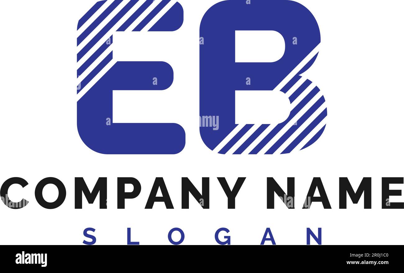 Eb Logo Examples EB Letter Logo Design. EB letter logo Vector Illustration - Vector ...