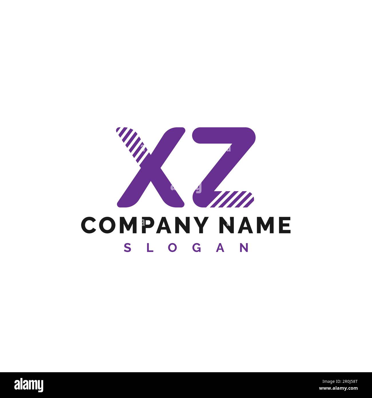 Xz letter logo Cut Out Stock Images & Pictures - Alamy