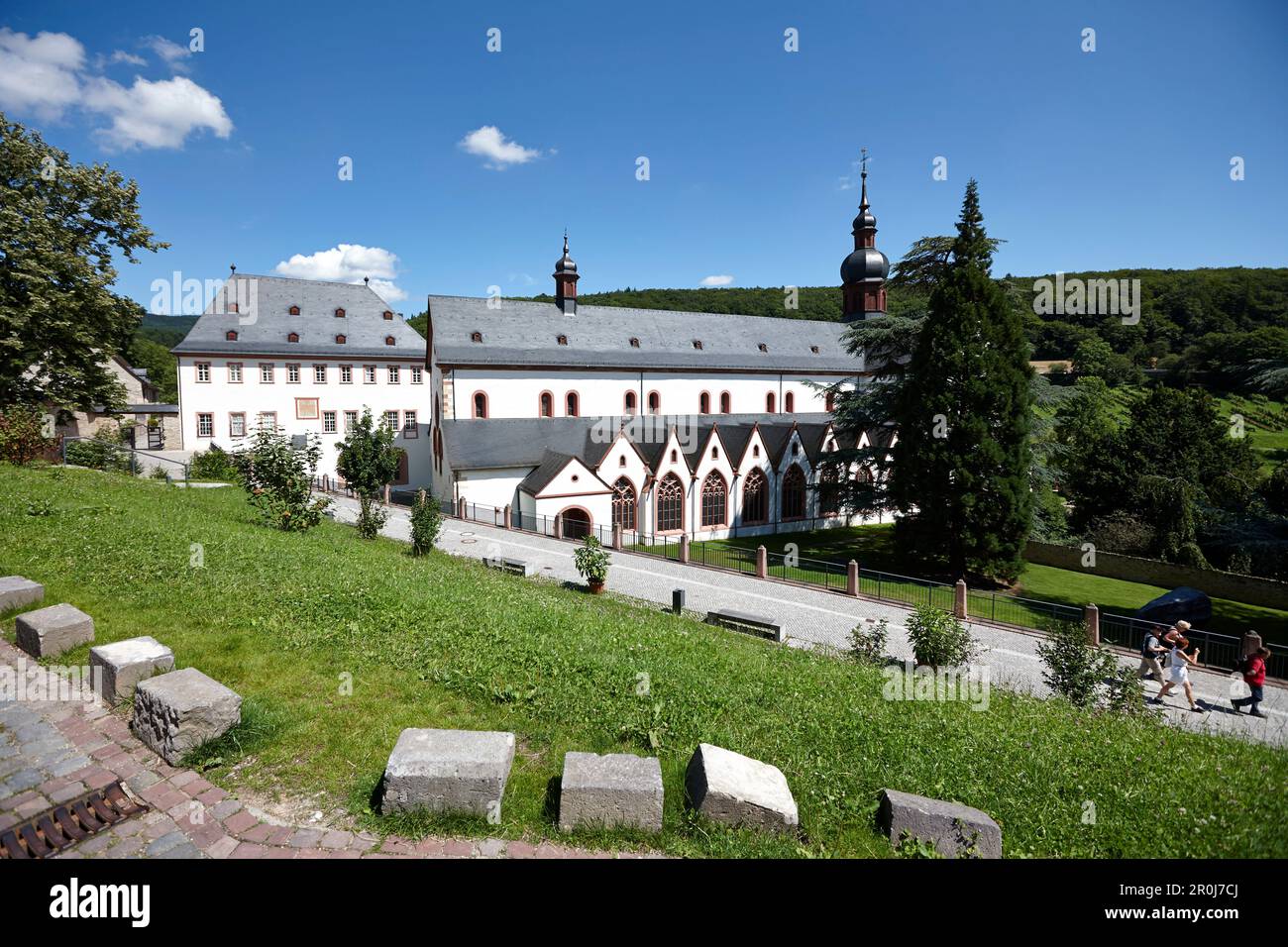 Eberbach Abbey, Eltville am Rhein, Hesse, Germany Stock Photo
