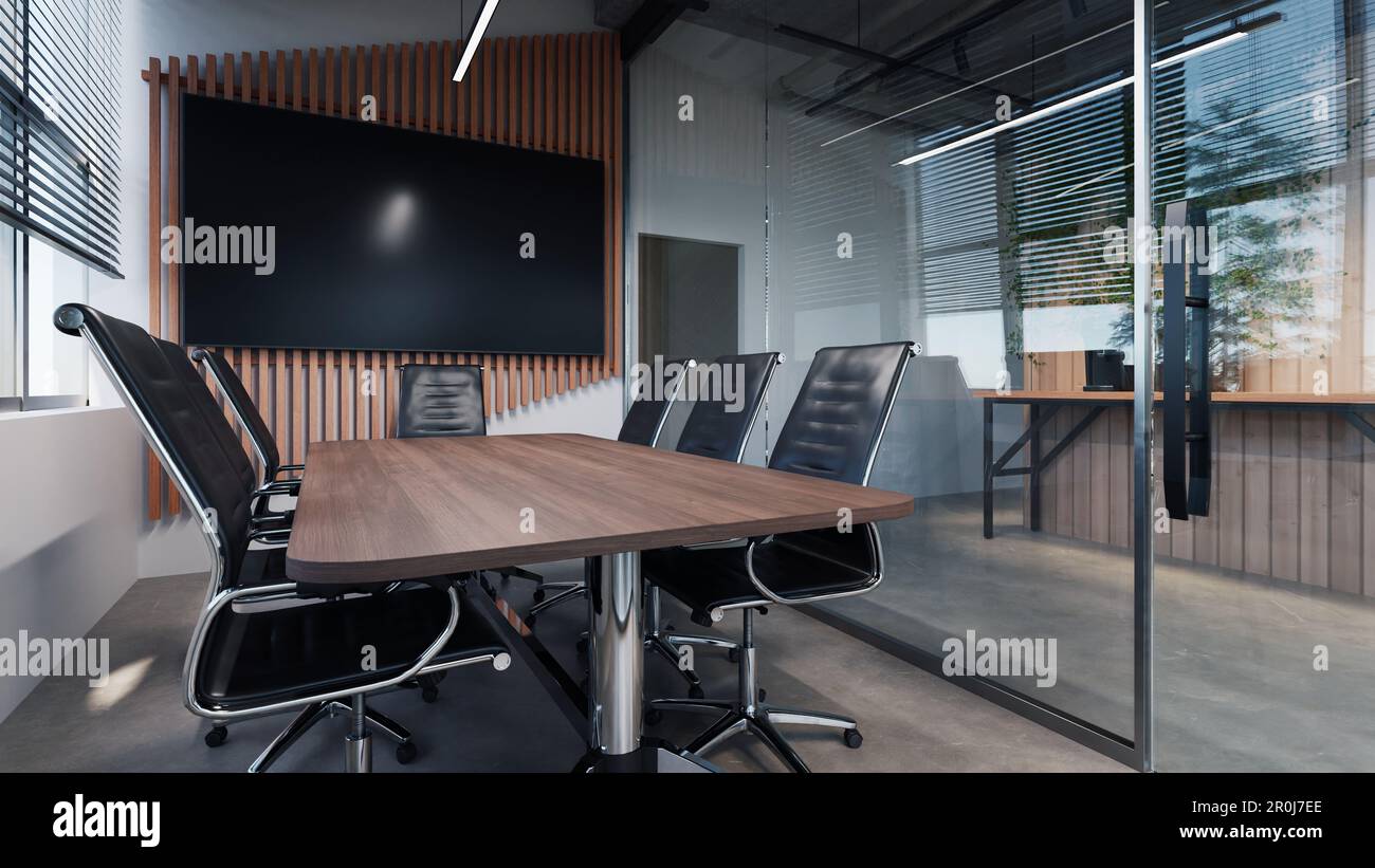 modern office interior background Stock Photo Alamy