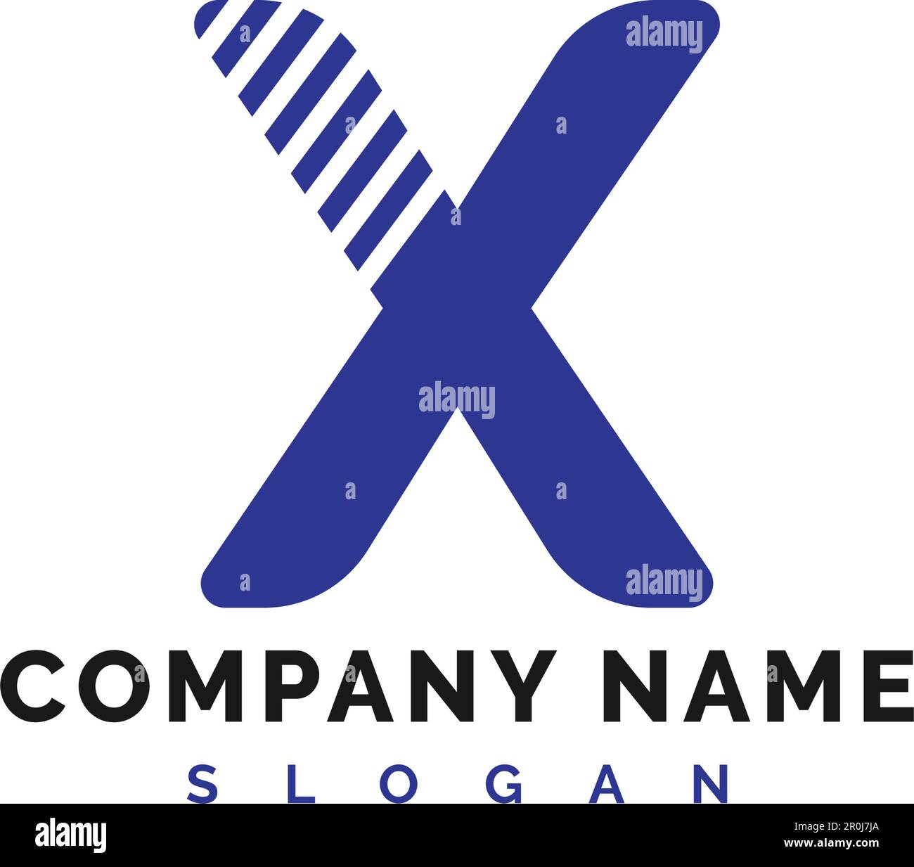 X new logo Stock Vector Images - Alamy