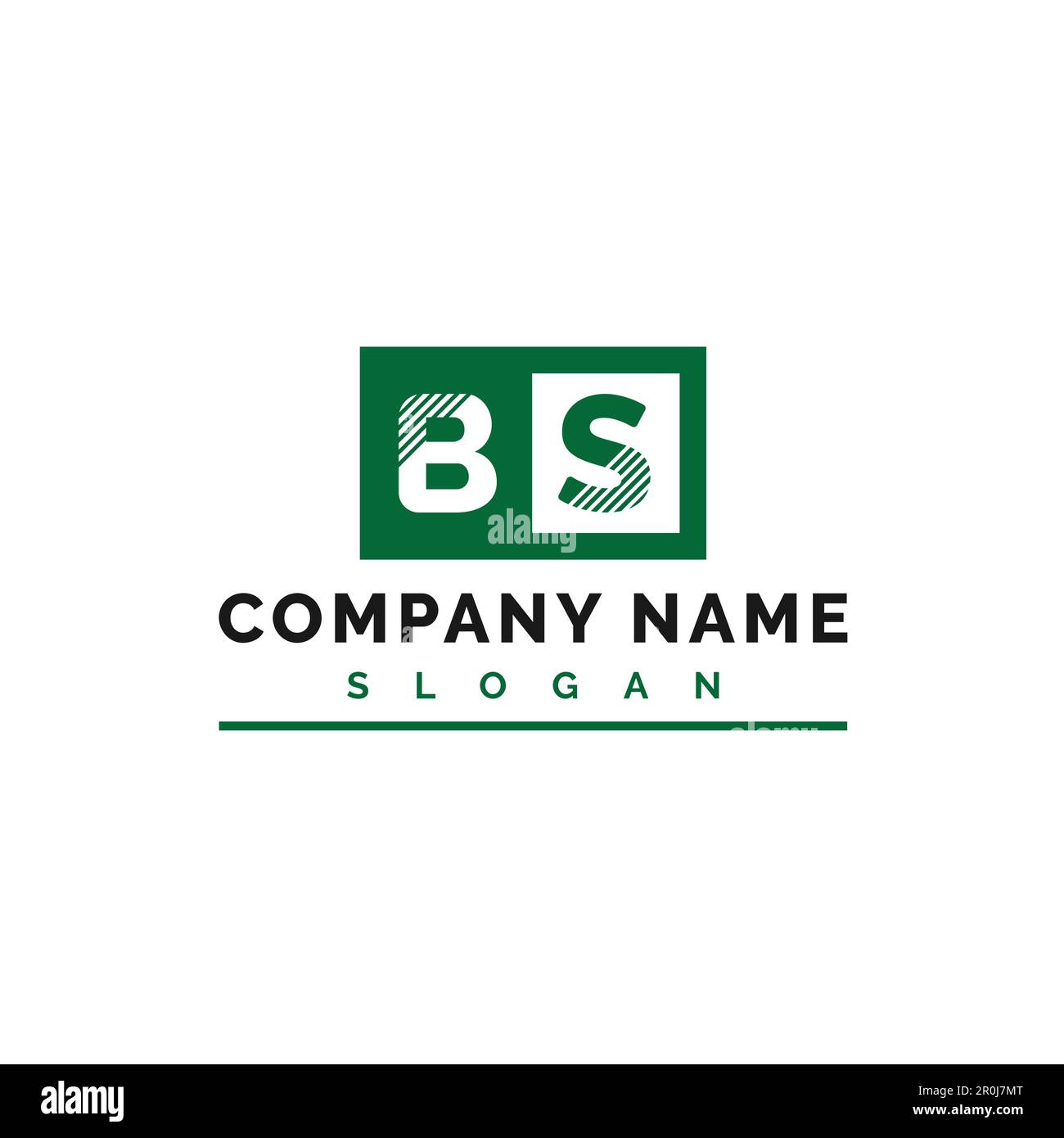 BS Logo Design. BS Letter Logo Vector Illustration - Vector Stock ...