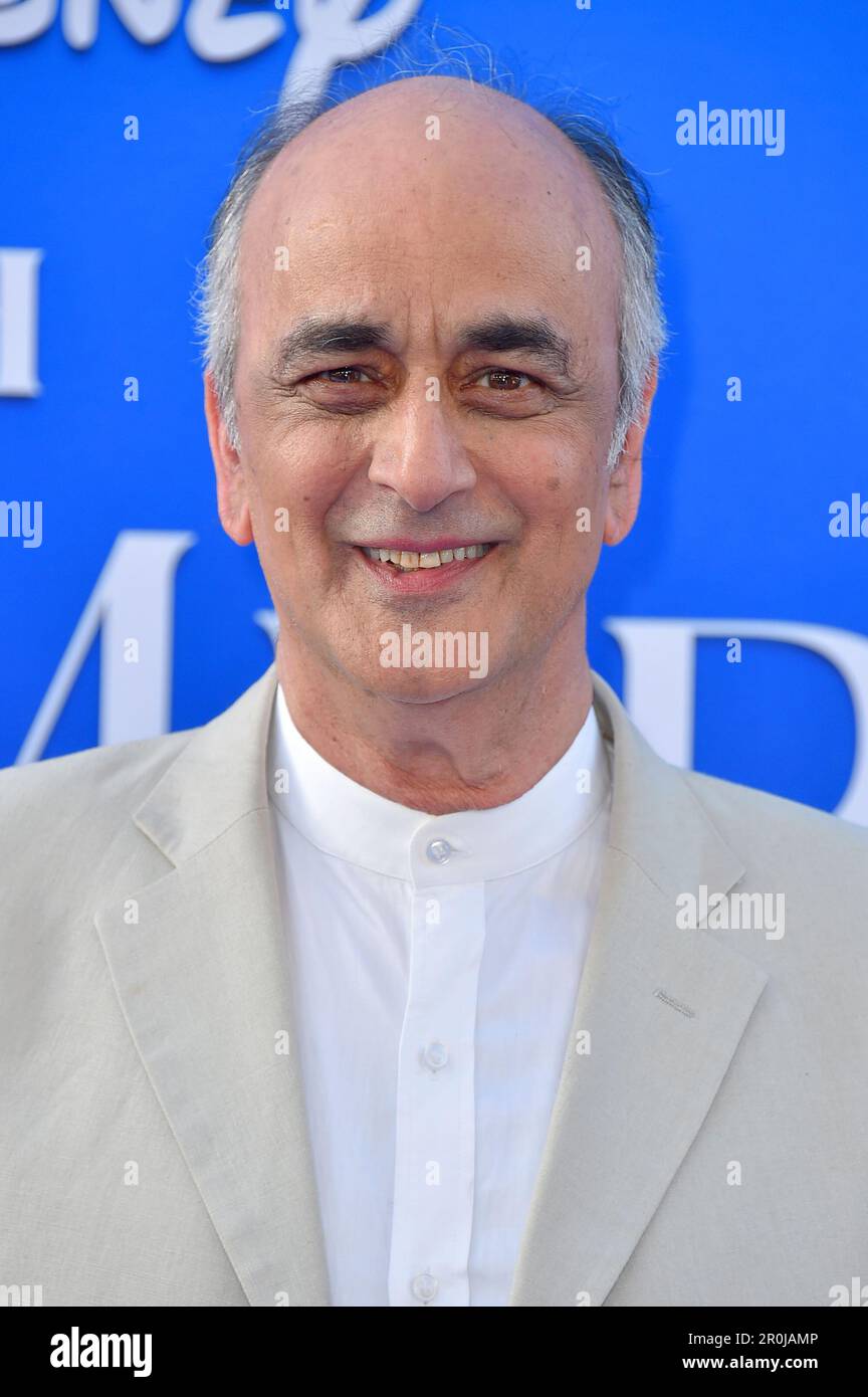 Art Malik arrives at the world premiere of "The Little Mermaid" on