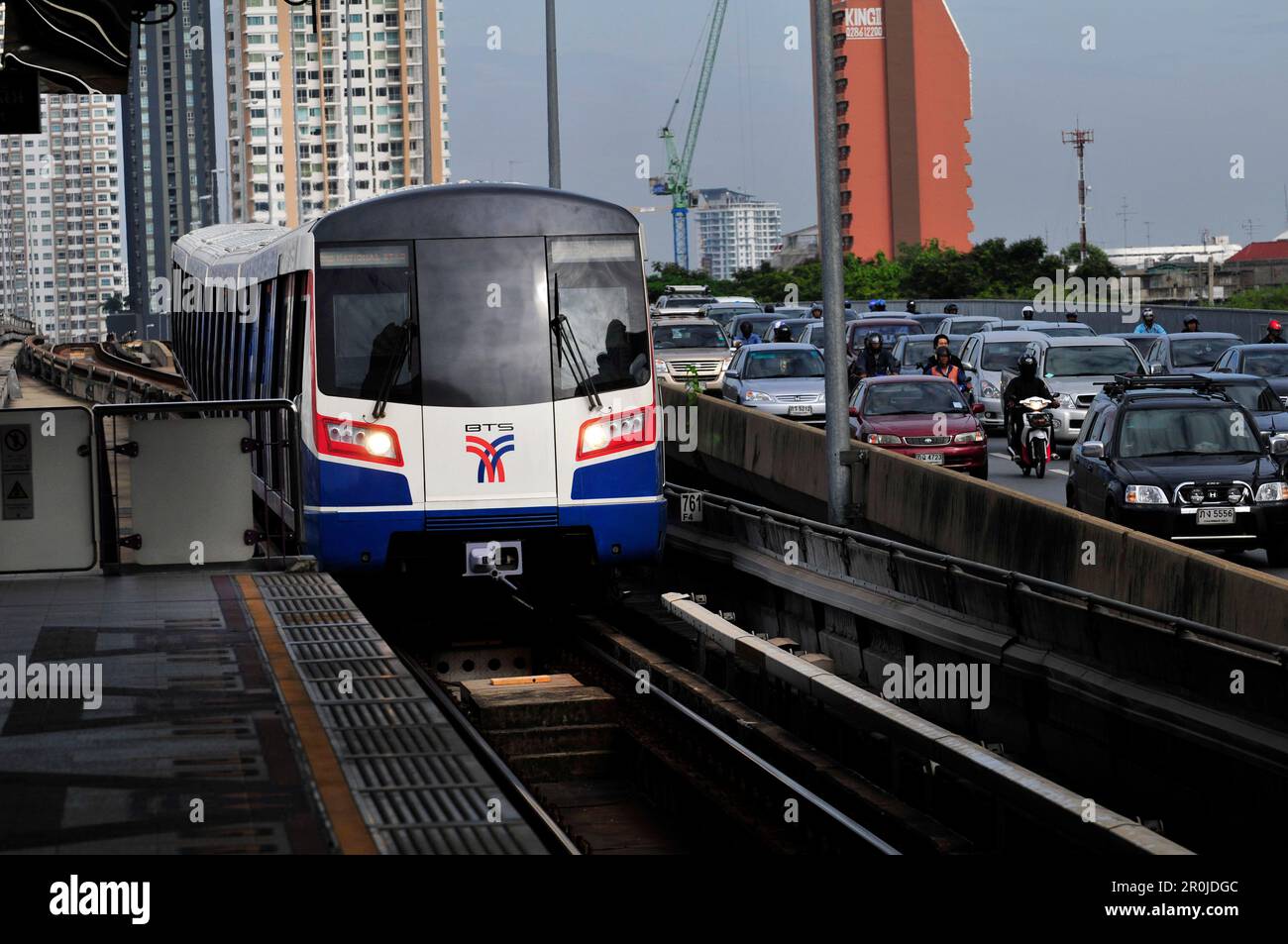 BTS Skytrain in Bangkok, Thailand Stock Photo Alamy