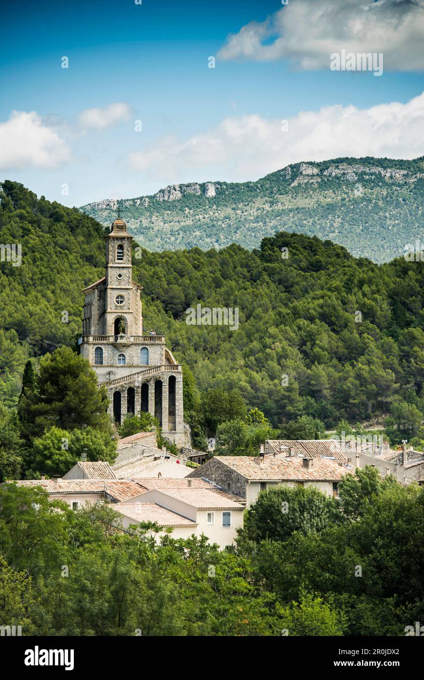 Basilica NotreDame de la Consolation, Pierrelongue, near Buisles