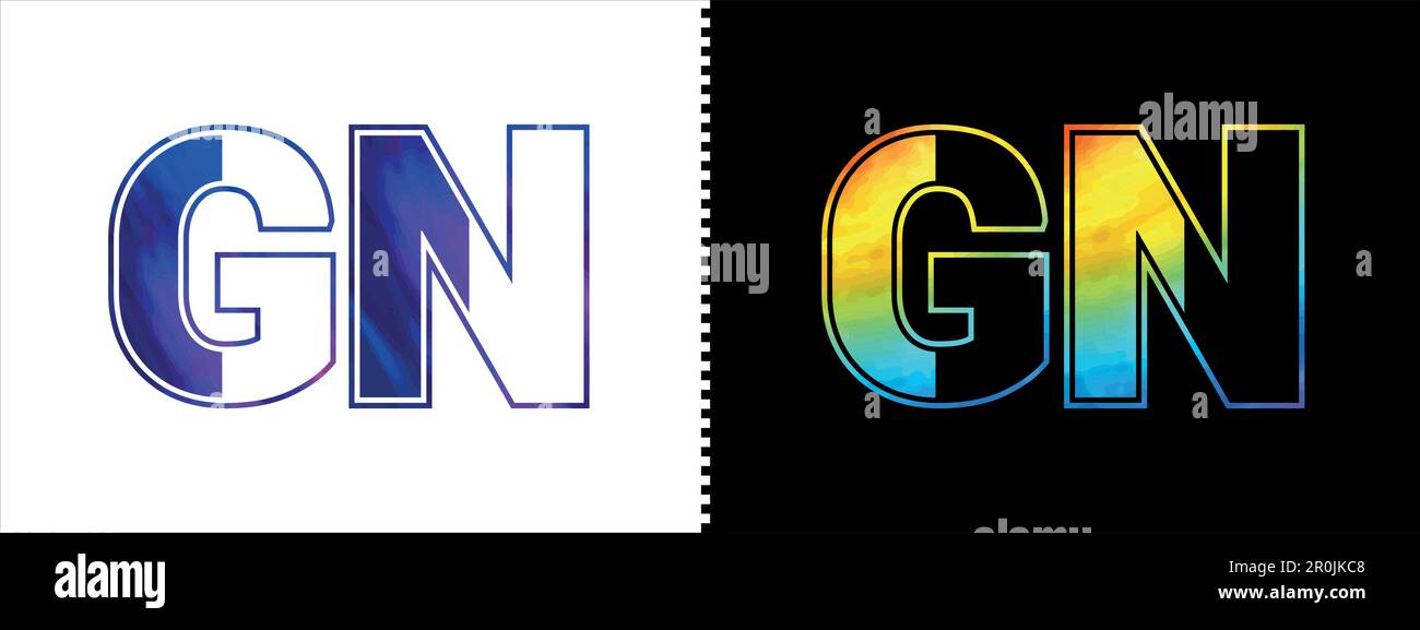 Gn logo. which one for an aspiring graphic designer? - Desinion